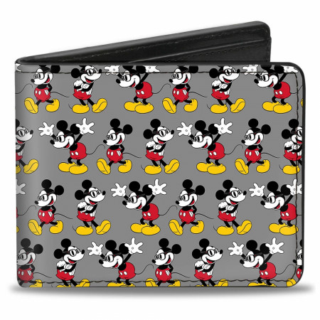 Disney Mickey Mouse Nerdy Bi Fold Wallet