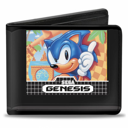 Sega Genesis Sonic Cartridge Wallet