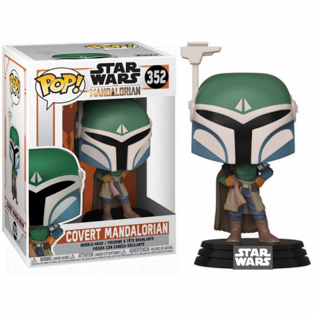 Star Wars Mandalorian Covert Mandalorian Funko Pop!