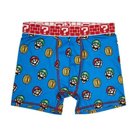 Super Mario Bros. Collages 5-Pack Boxers Briefs