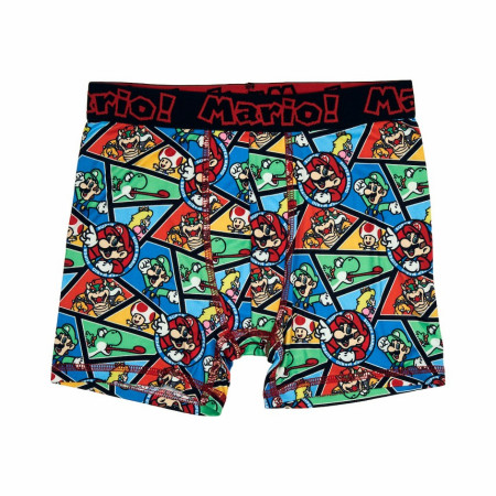 Super Mario Bros. Collages 5-Pack Boxers Briefs