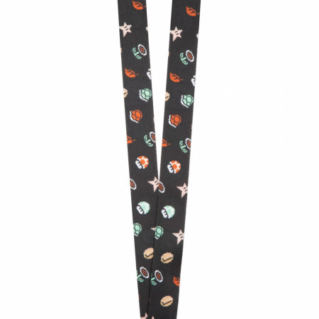 Nintendo Super Mario Bros Icons Lanyard