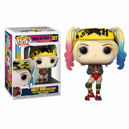 Birds of Prey Harley Quinn Roller Skates Funko Pop