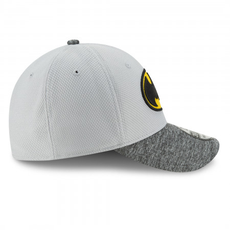 Batman Shaded Team Colors New Era 39Thirty Flex Fitted Hat