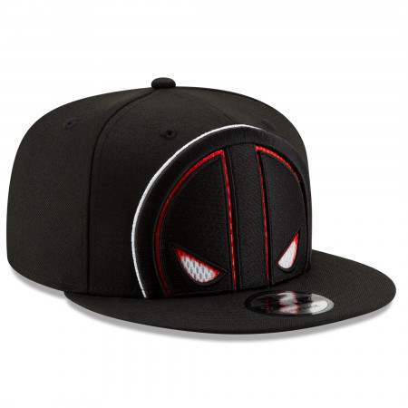 Deadpool Symbol Color Trim New Era 9Fifty Adjustable Hat