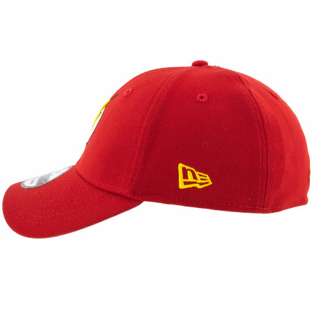 The Flash Classic Symbol Color Block New Era 39Thirty Fitted Hat