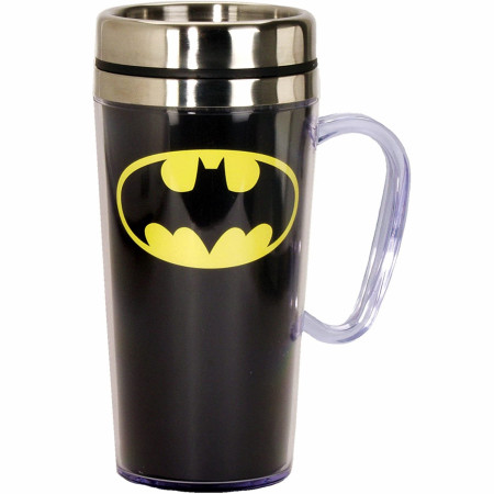 Batman Symbol Travel Mug