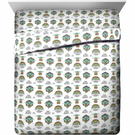 Star Wars The Mandalorian The Child Queen Sheet Set