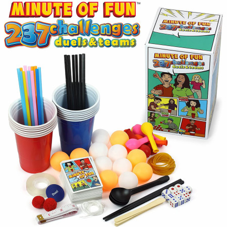 Minute Of Fun: 237 Challenges Duels & Teams Family Party Game