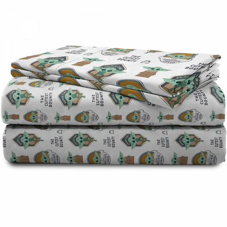 Star Wars The Mandalorian The Child Queen Sheet Set