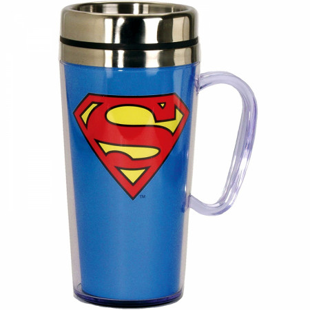 Superman Symbol Travel Mug