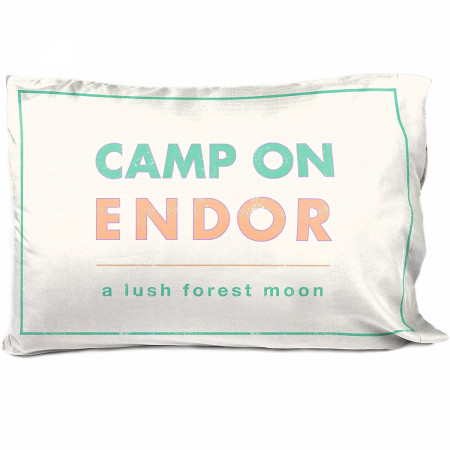 Star Wars Camp on Endor Forrest Moon Pillow Case