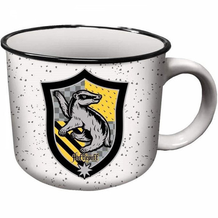 Harry Potter Hufflepuff House Crest Ceramic Camper Mug