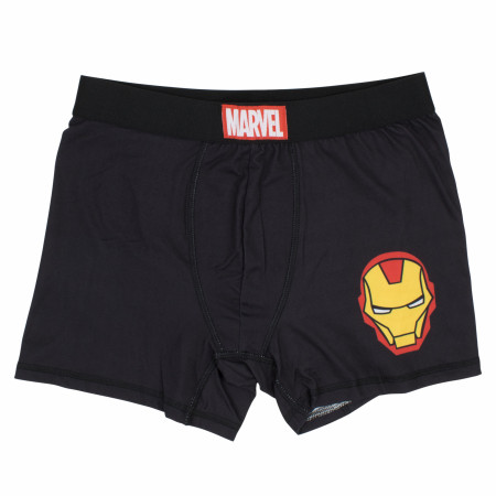 Marvel Iron Man Classic Logo Boxer Briefs