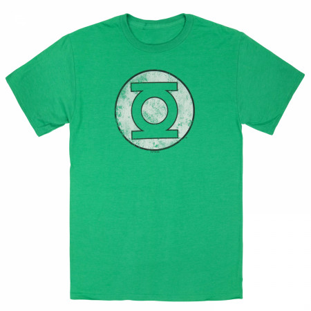 Green Lantern Symbol Distressed T-Shirt