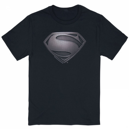 Superman Justice League Snyder Cut Black Symbol T-Shirt