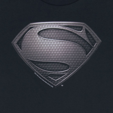 Superman Justice League Snyder Cut Black Symbol T-Shirt