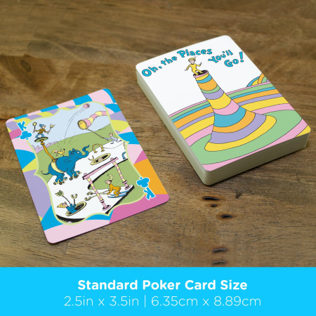Dr. Seuss Oh, The Places You’ll Go! Deck of Playing Cards