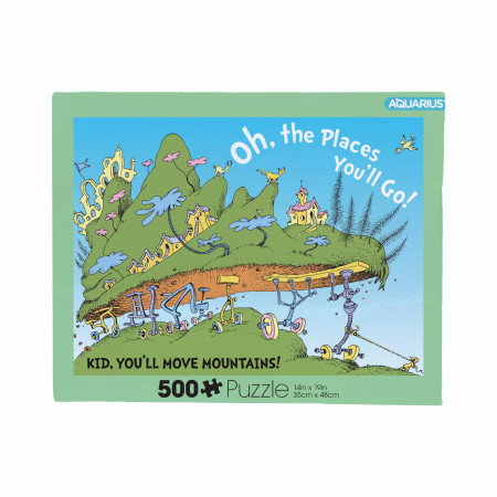 Dr. Seuss Oh, The Places You’ll Go! 500 Piece Jigsaw Puzzle