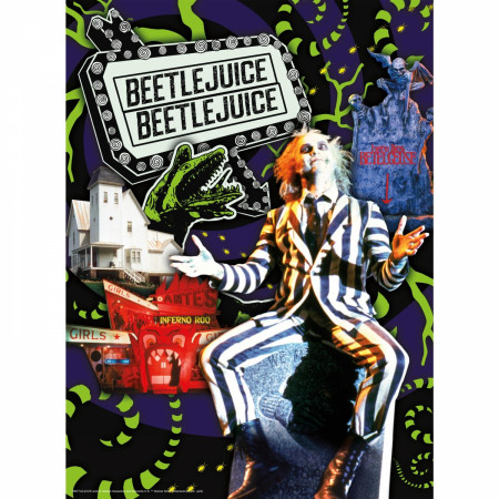 Beetlejuice Coffin Package 500 Piece Jigsaw Puzzle