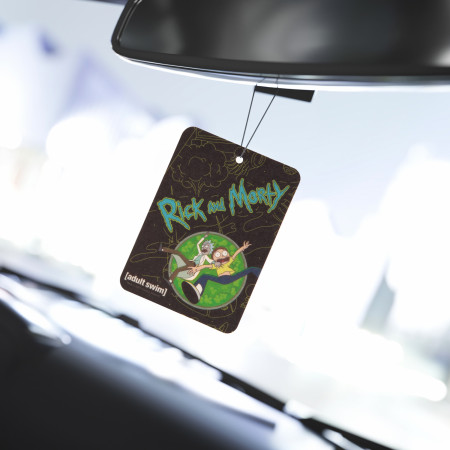 Rick & Morty Characters with Portal Gun Air Freshener 2-Pack