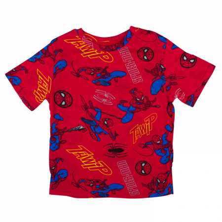 Spider-Man Web Action Youth T-Shirt