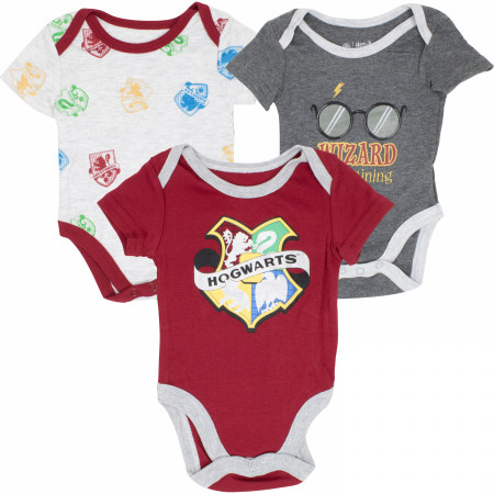 Harry Potter Wizard In Training 3-Pack Infant Bodysuit Set