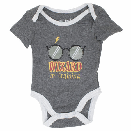 Harry Potter Wizard In Training 3-Pack Infant Bodysuit Set