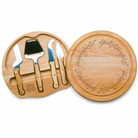 Lord of the Rings Circo Cheese Wooden Cutting Board & Tools Set