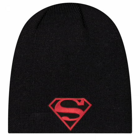 Superman Classic Logo New Era Knit Beanie