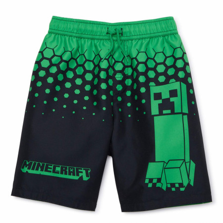 Minecraft Youth Swim Trunks