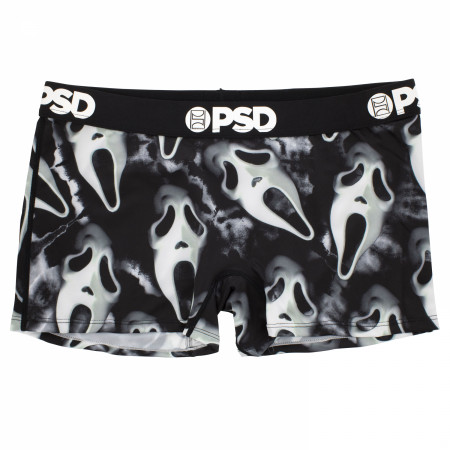 Scream Ghost Face PSD Boy Shorts Underwear