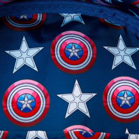 Captain America Brave New World Cosplay Mini Backpack By Loungefly