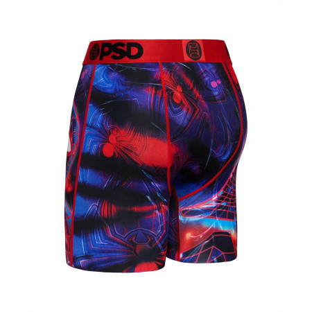 Miles Morales Neon Tie-Dye PSD Boxer Briefs