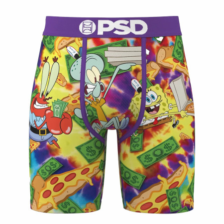 SpongeBob SquarePants Pizza Money PSD Boxer Briefs