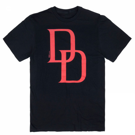 Daredevil Classic Logo Red on Black T-Shirt