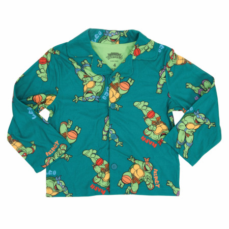 Teenage Mutant Ninja Turtles Character Print Boy's 2-Piece Pajamas