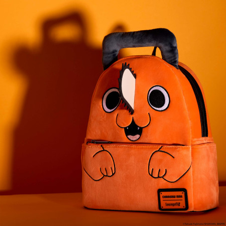 Chainsaw Man Pochita Plush 3D Mini Backpack By Loungefly