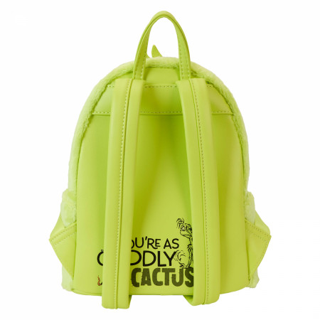 Dr. Seuss The Grinch Light Up Eyes Mini Backpack By Loungefly