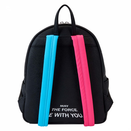 Star Wars 70's Neon Mini Backpack By Loungefly