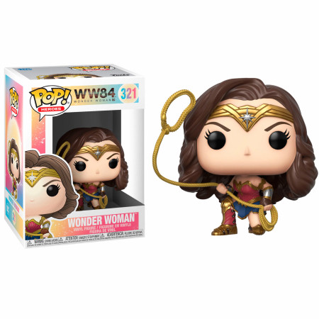 Wonder Woman 1984 Lasso Attack (Metallic) Funko Pop!