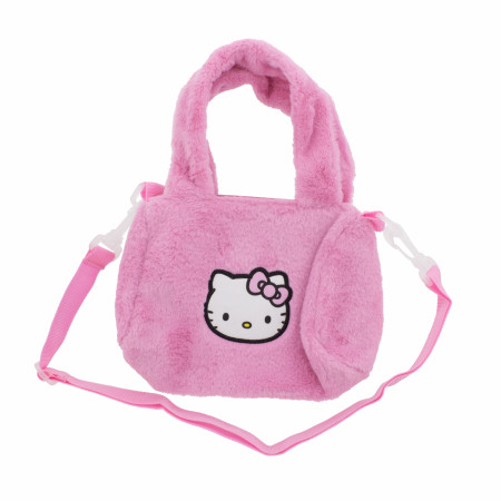 Hello Kitty Hot Pink Duffle Purse with Strap