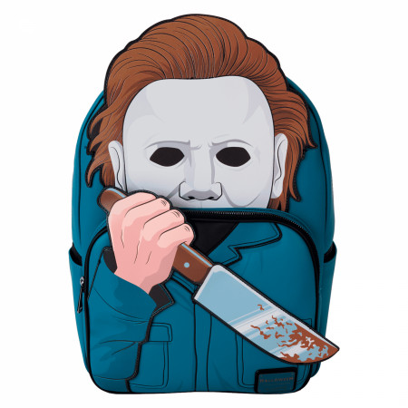 Halloween Michael Myers Cosplay Full-Size Backpack By Loungefly