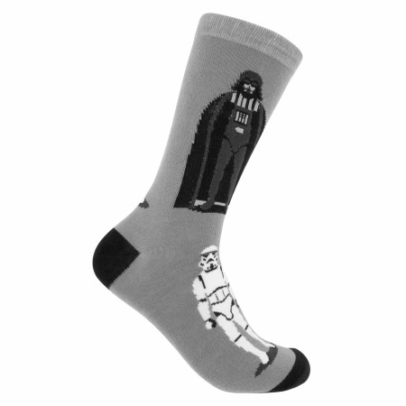 Star Wars Darth Vader and Stormtroopers Crew Socks