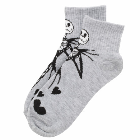 Nightmare Before Christmas Jack Skellington Women's 8-Pair Mid Crew Socks