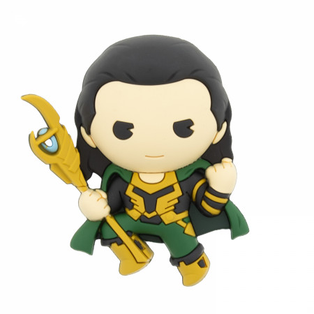 Marvel Loki 3D Foam Magnet