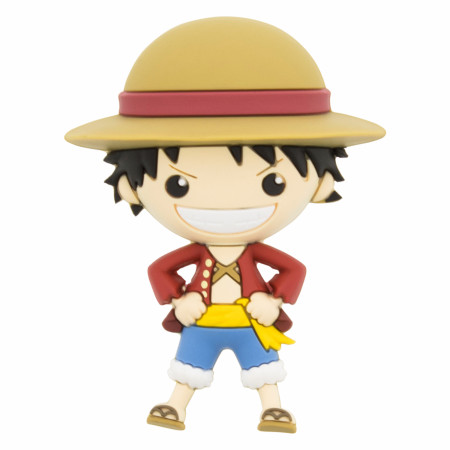 One Piece Luffy 3D Foam Magnet