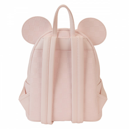 Minnie Mouse Pink Ears and Bow Mini Backpack By Loungefly