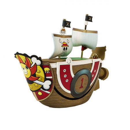 One Piece Thousand Sunny Figural Crossbody Bag by Loungefly