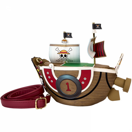 One Piece Thousand Sunny Figural Crossbody Bag by Loungefly